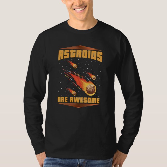 Camiseta Space Galaxy Nebula Orbit Solar System Astroid Red (Anverso)