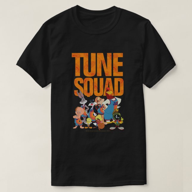 Camiseta Space Jam A New Legacy Tune Squad Group Shot Premi (Diseño del anverso)
