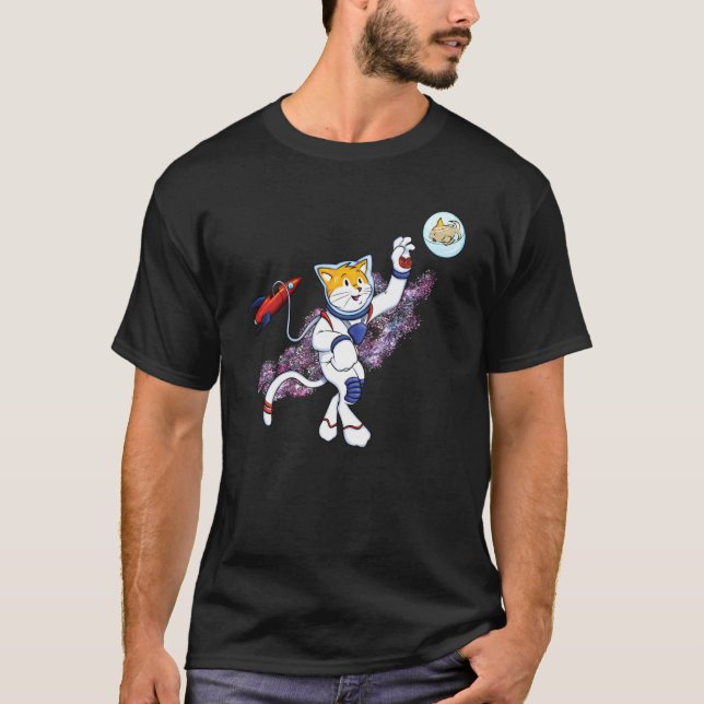 Camiseta Space Kitty (Anverso)