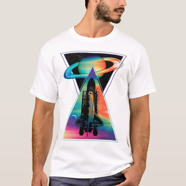 Camiseta Space mission (Anverso)