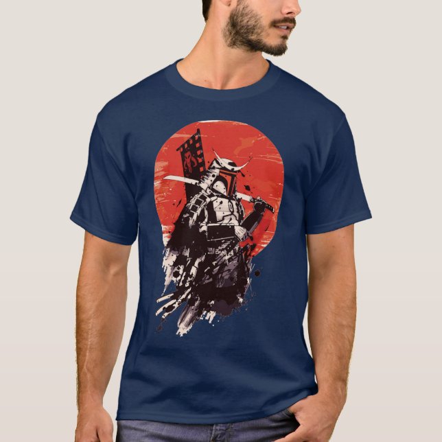 Camiseta Space Samurai Bounty Hunter Japanese Edition gift (Anverso)