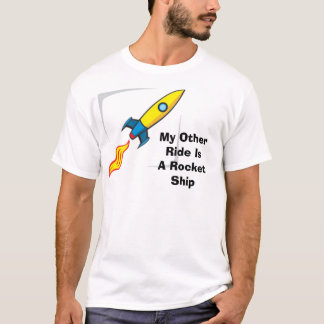 Camiseta space_shlp3, mi OtherRide es un RocketShip