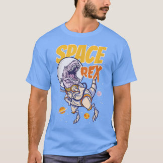 Camiseta Space T-Rex Astronaut T-Rex Dinosaur Space Kids Bo