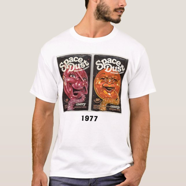Camiseta spacedust, 1977 (Anverso)