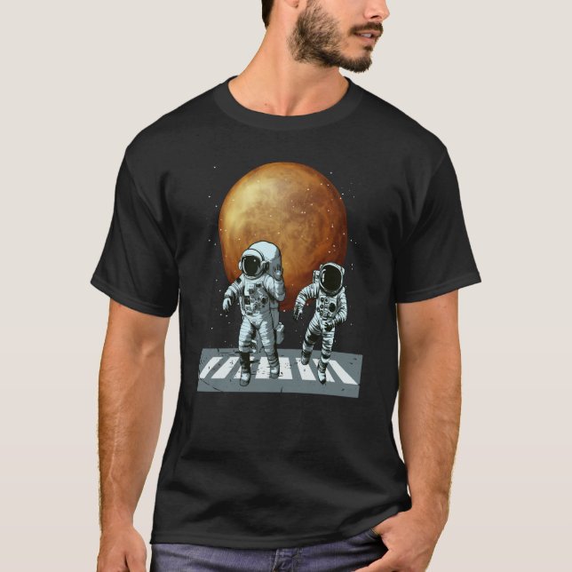 Camiseta Spaceman  Astronauts Astonomy Space Mars Planet (Anverso)
