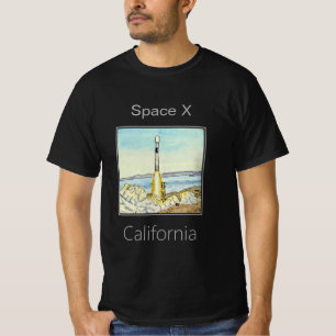 Camiseta SpaceX Launch, Vandenberg, California
