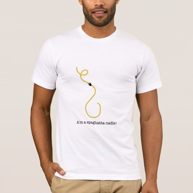 Camiseta ¡Spaghatta Nadle!! (Anverso)