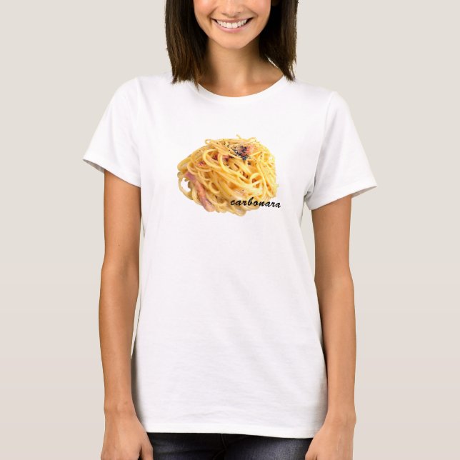 Camiseta Spaghetti Carbonara (Anverso)