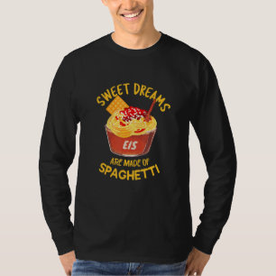 Camiseta Spaghetti Ice Cream Sweet Dreams Se Hace De Espada