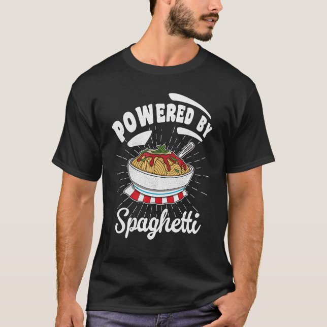 Camiseta Spaghetti Italia Cocina italiana Noodles Vacacione (Anverso)
