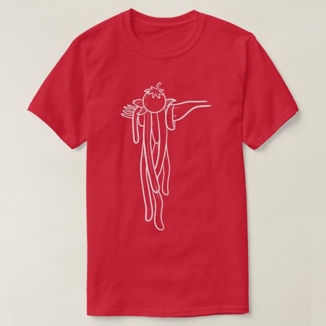 Camiseta Spaghetti on Fork Head Chef (Diseño del anverso)