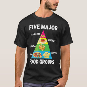 Camiseta Spaghetti Pizza Ravioli Major Food G