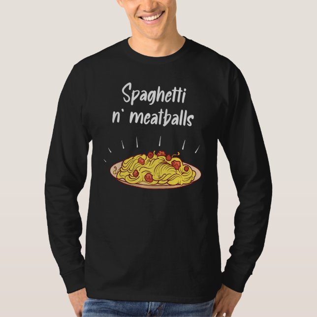Camiseta Spaghetti Y Spaghetti Y Meatball (Anverso)