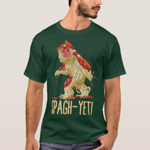 Camiseta SpagYeti Spaghetti Spagyeti Funny Ramen Noodle Pas