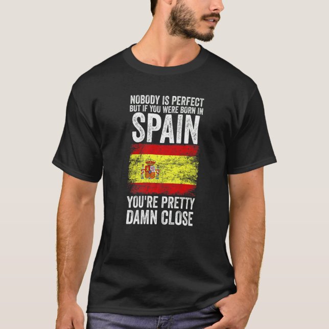 Camiseta Spain Spanish Flag   (Anverso)
