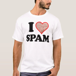 Camiseta Spam del corazón I