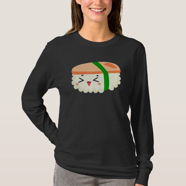 Camiseta Spam Musubi Food Instruction Diagram Japanese Hawa (Anverso)