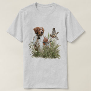 Camiseta Spaniel Bretón, Pasión por las Aves