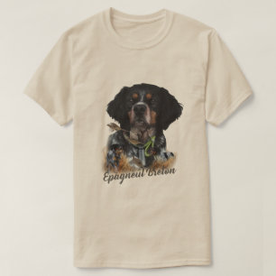 Camiseta Spaniel Bretón, Pasión por las Aves