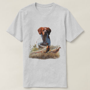 Camiseta Spaniel Bretón, Pasión por las Aves