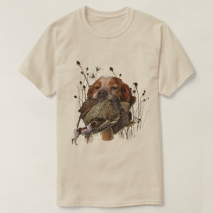 Camiseta Spaniel Bretón, Pasión por las Aves