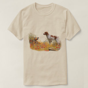 Camiseta Spaniel Bretón, Pasión por las Aves