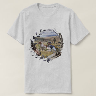 Camiseta Spaniel Bretón, Pasión por las Aves