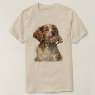 Camiseta Spaniel Bretón, Pasión por las Aves