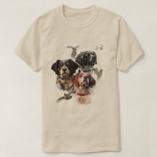 Camiseta Spaniel Bretón, Pasión por las Aves