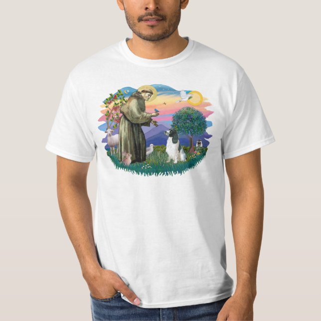 Camiseta Spaniel de Springer Inglés (Anverso)