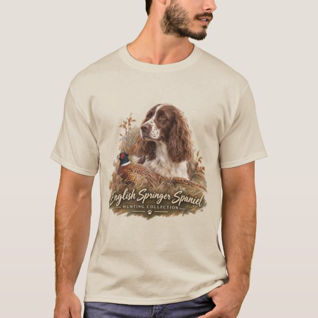 Camiseta Spaniel de Springer Inglés (Anverso)