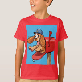 Camiseta Spaniel Postman, de Natasha Us
