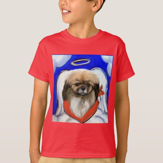 Camiseta Spaniel Tibetano (Anverso)