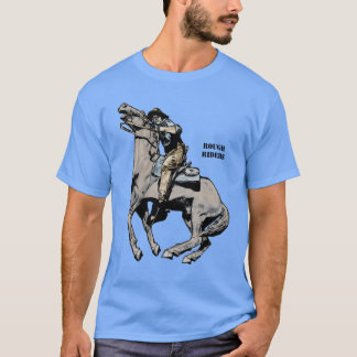 Camiseta Spanish American War Rough Riders Soldier on Horse