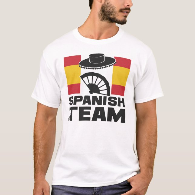 CAMISETA SPANISH EQUIPO (Anverso)