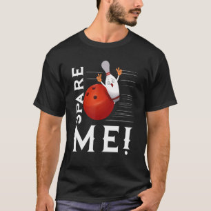 Camiseta Spare Me Alley Pins Spare Strike Bowl 3