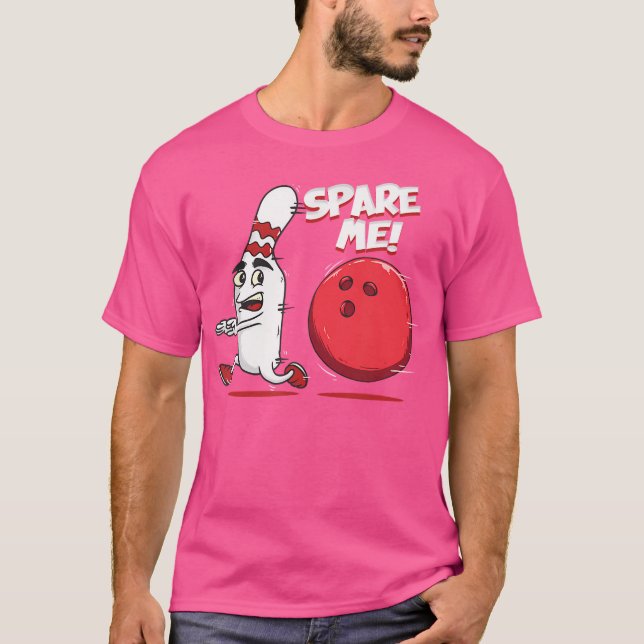 Camiseta Spare Me Funny Bowling Bowling Team Bowler (Anverso)