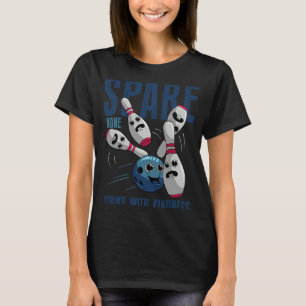 Camiseta Spare None Bowling Ball Bowling Pin Pun Bowler Bow