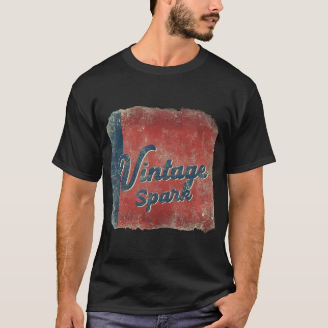 Camiseta Spark de cosecha de vintage (Anverso)