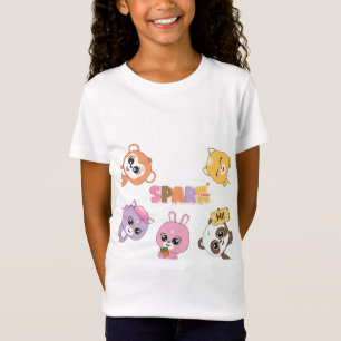 Camiseta SPARK Frienz Animales animados