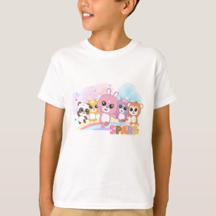 Camiseta SPARK Frienz Bright and Fun Animal Friends
