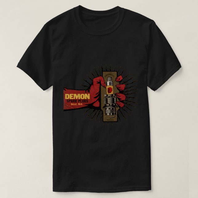 Camiseta Spark Plugs (Diseño del anverso)