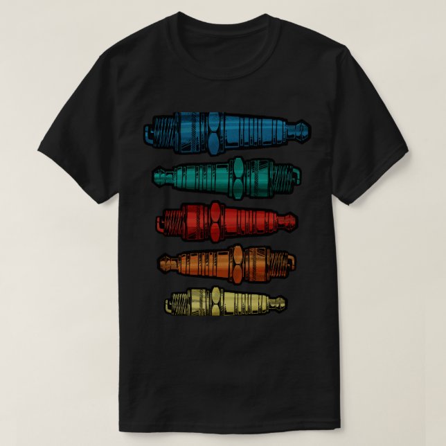 Camiseta Spark Plugs Classic (Diseño del anverso)