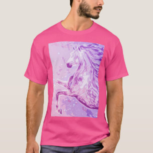 Camiseta Sparkle Horse Pinks y Lavender