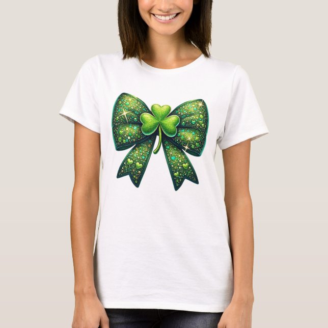 Camiseta Sparkling Shamrock (Anverso)