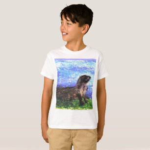 Camiseta Sparkly River Otter Art