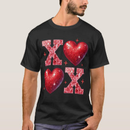 Camiseta Sparkly X's y O's