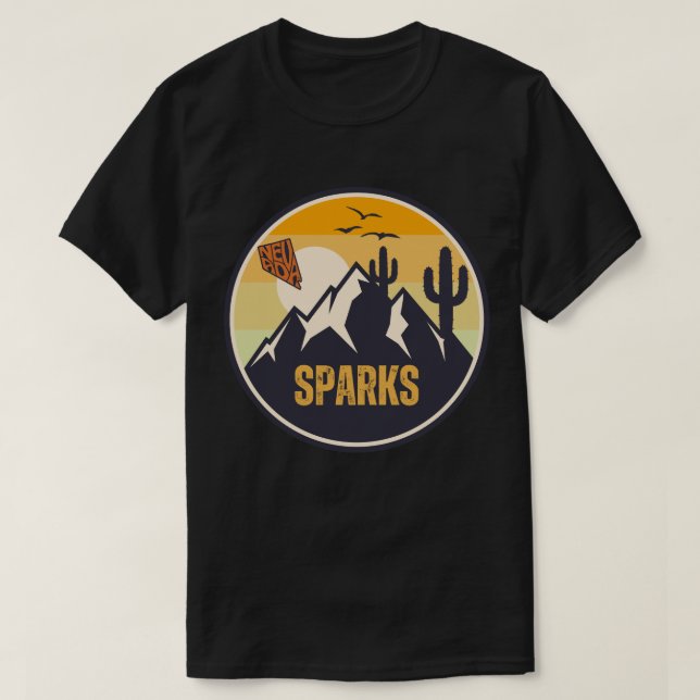 Camiseta Sparks, Nevada (Diseño del anverso)