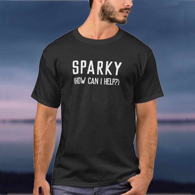 Camiseta Sparky Electrician - Empresa Eléctrica (Subido por el creador)