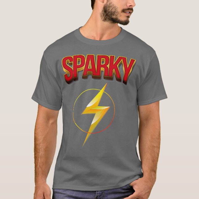 Camiseta Sparky Funny Electrical Engineer Electrician (Anverso)